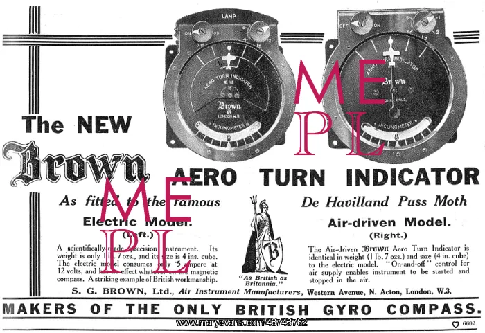 : Brown Electric Aero Turn Indicators : Brown Electric Aero Turn Indicators