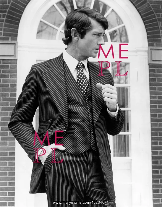 : Brown wool and silk three-piece suit is ? : Brown wool and silk three-piece suit is ?