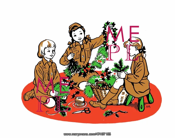 : Brownies with Christmas decorations : Brownies with Christmas decorations