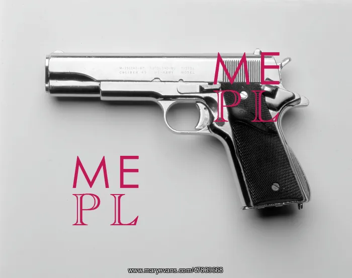 : Browning M1911.45 calibre automatic pistol : Browning M1911.45 calibre automatic pistol