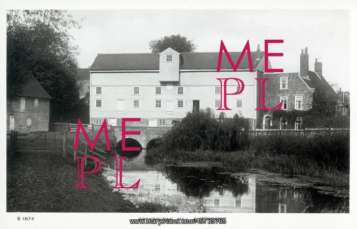 : Broxbourne Mill and Stream : Broxbourne Mill and Stream