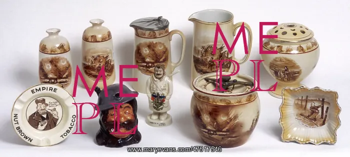 : Bruce Bairnsfather Ware pottery : Bruce Bairnsfather Ware pottery