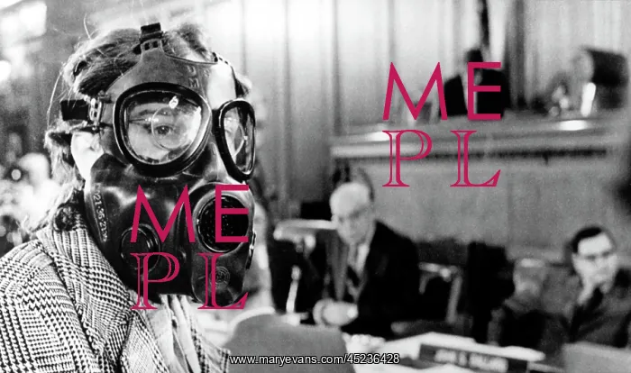 : Bruce Cline protesting at an Air Pollutant ? : Bruce Cline protesting at an Air Pollutant ?