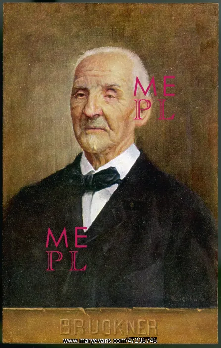  : BRUCKNER. ANTON BRUCKNER (1824 - 1896), Austrian musician