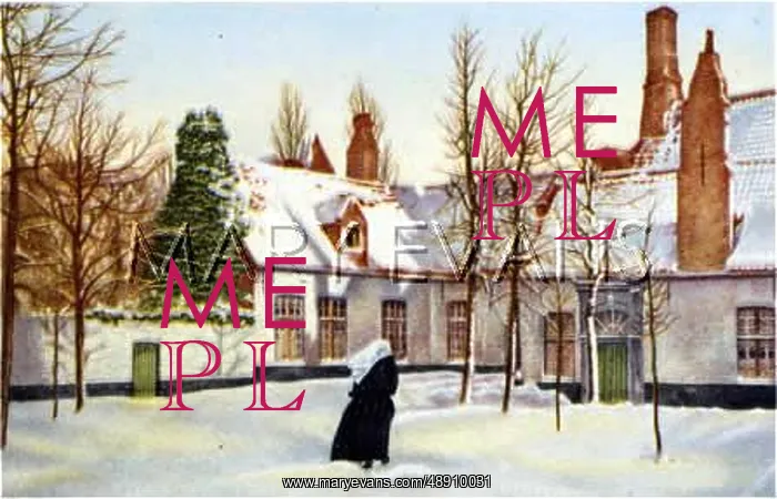  : BRUGES / BEGUINAGE 1950