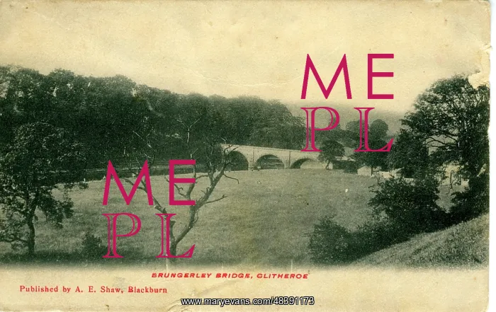 : Brungerley Bridge, Clitheroe, Lancashire : Brungerley Bridge, Clitheroe, Lancashire