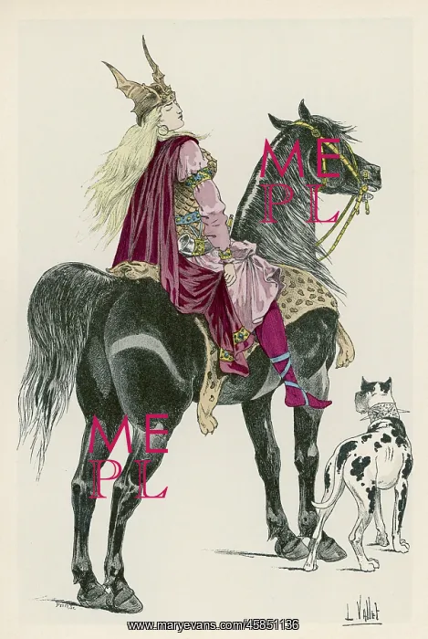 : BRUNHILDE / FRANKISH QUEEN : BRUNHILDE / FRANKISH QUEEN