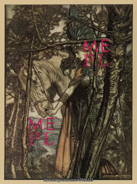  : BRUNNHILDE AND HORSE