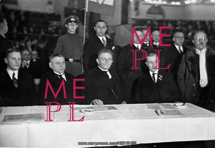: Bruno Doehring, Alfred Hugenberg and Steinhoff at a ceremony : Bruno Doehring, Alfred Hugenberg and Steinhoff at a ceremony