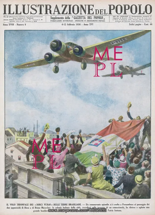 : BRUNO MUSSOLINI FLIES : BRUNO MUSSOLINI FLIES