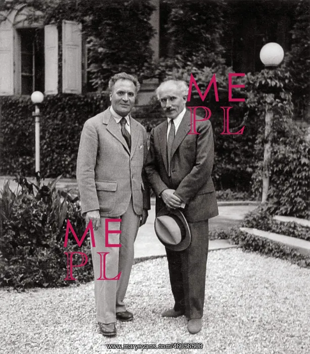 : Bruno Walter and Arturo Toscanini : Bruno Walter and Arturo Toscanini