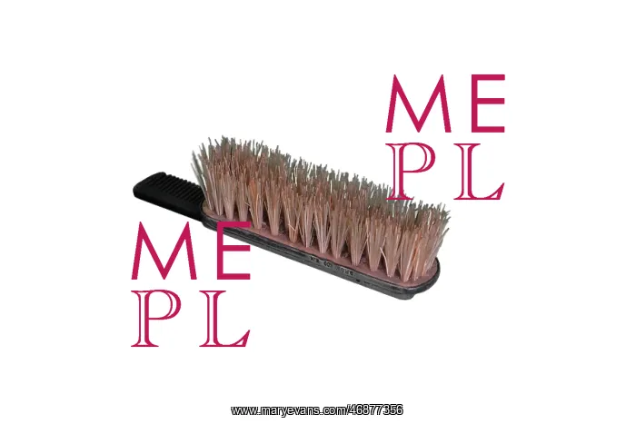 : Brush and comb set marked DRGM : Brush and comb set marked DRGM