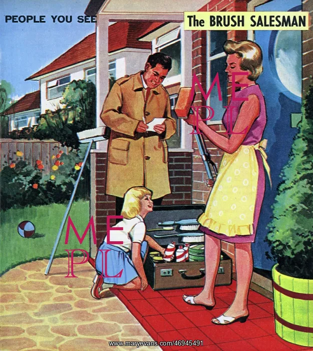 : The Brush Salesman : The Brush Salesman