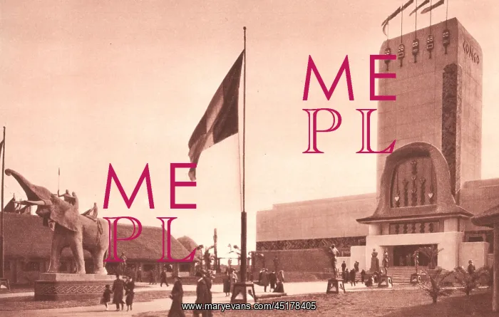 : Brussels Expo 1935, Pavilion Of The Belgian Congo : Brussels Expo 1935, Pavilion Of The Belgian Congo