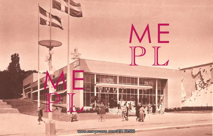 : Brussels Expo 1935, Pavilion Of Sweden : Brussels Expo 1935, Pavilion Of Sweden