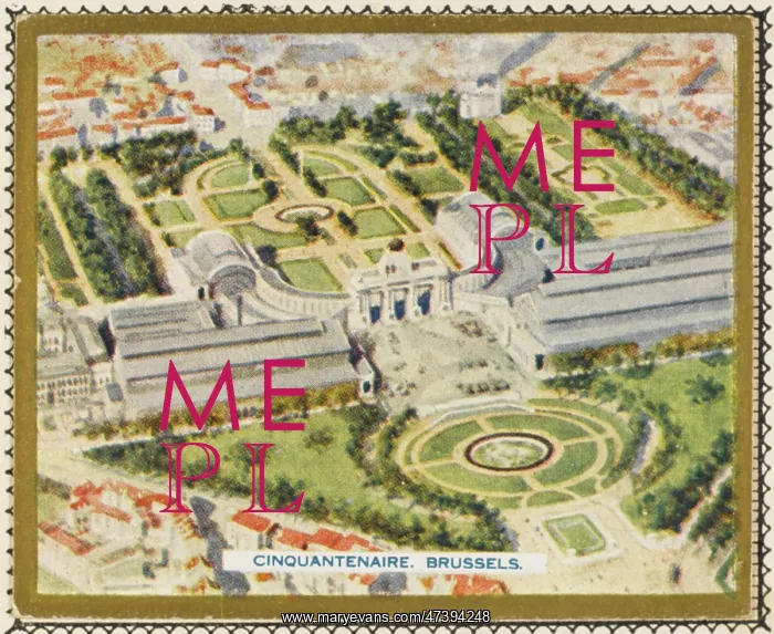 : BRUSSELS PARC FROM AIR : BRUSSELS PARC FROM AIR