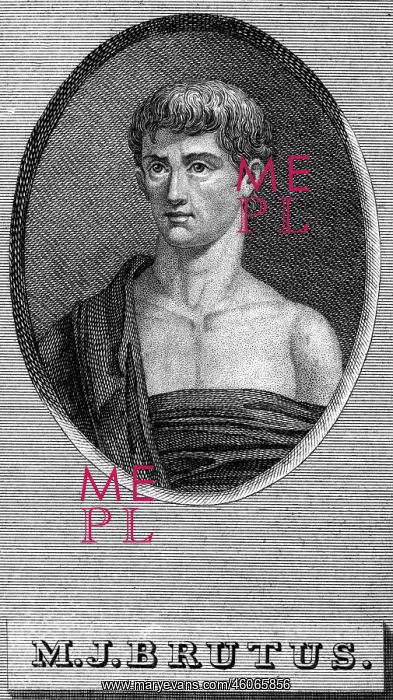 : Brutus, Marcus Junius, 85 BC - 42 BC, Roman politician : Brutus, Marcus Junius, 85 BC - 42 BC, Roman politician