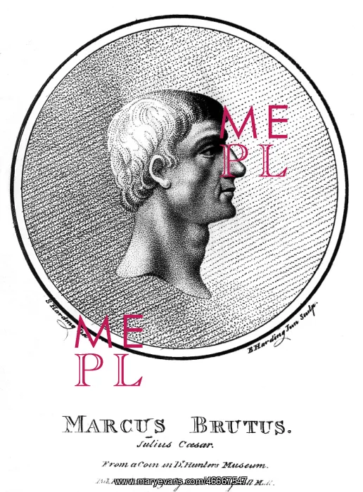 : Brutus, Marcus Junius, 85 BC - 42 BC, Roman politician : Brutus, Marcus Junius, 85 BC - 42 BC, Roman politician
