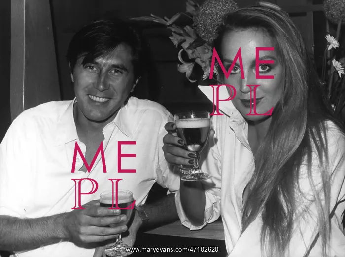 : Bryan Ferry, pop musician, and Jerry Hall, model, in Munich : Bryan Ferry, pop musician, and Jerry Hall, model, in Munich
