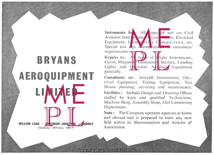 : Bryans Aeroquipment Component Test Equipment : Bryans Aeroquipment Component Test Equipment