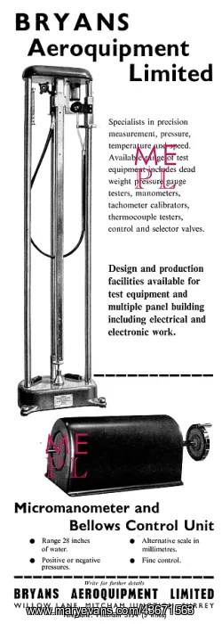 : Bryans Aeroquipment. Precision Measuring & Test Equipment : Bryans Aeroquipment. Precision Measuring & Test Equipment