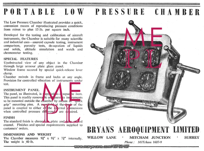 : Bryans Aeroquipment Test Equipment : Bryans Aeroquipment Test Equipment
