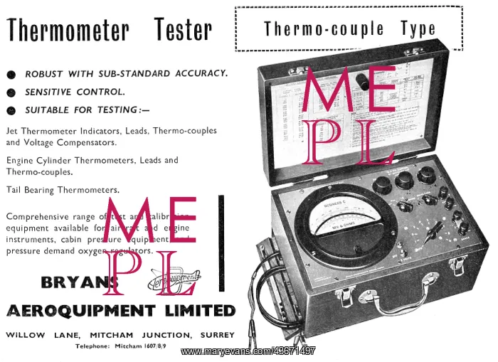 : Bryans Aeroquipment - Thermometer Tester : Bryans Aeroquipment - Thermometer Tester