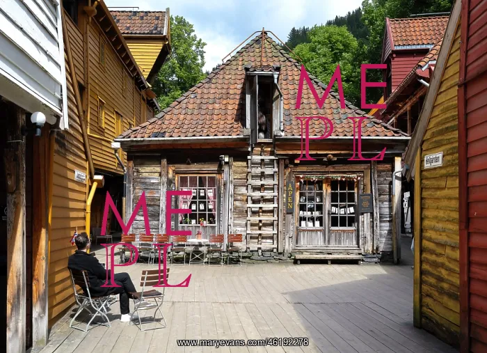 : Bryggen, Bergen, Norway : Bryggen, Bergen, Norway