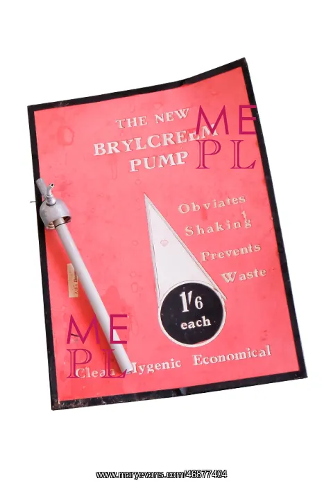 : Brylcreem Pump : Brylcreem Pump