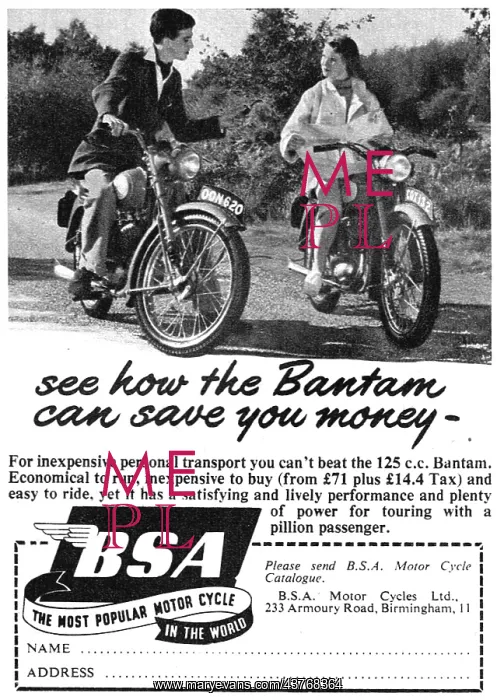 : BSA Bantam 125 : BSA Bantam 125