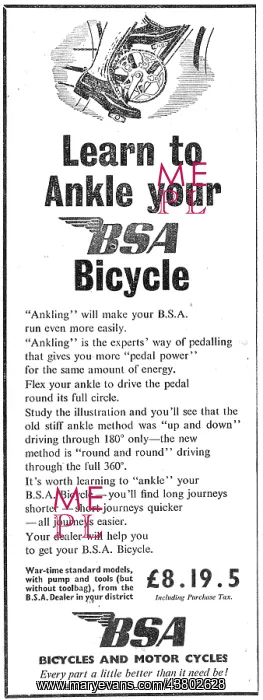  : BSA Bicycles