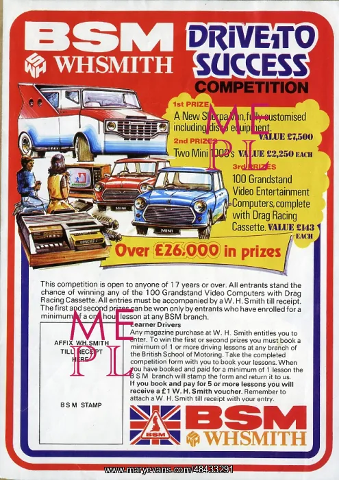 : BSM advert, Drive to Success Competition : BSM advert, Drive to Success Competition