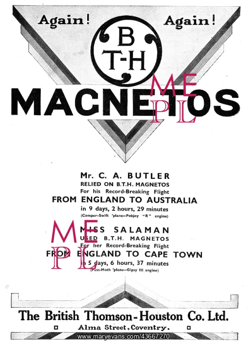 : BTH Aero Engine Magnetos - Butler Australia : BTH Aero Engine Magnetos - Butler Australia