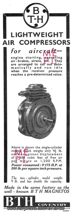 : BTH Lightweight Air Compressors For Aircraft : BTH Lightweight Air Compressors For Aircraft