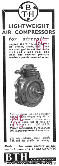 : BTH Lightweight Air Compressors For Aircraft : BTH Lightweight Air Compressors For Aircraft