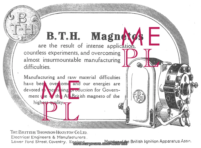  : BTH Magnetos