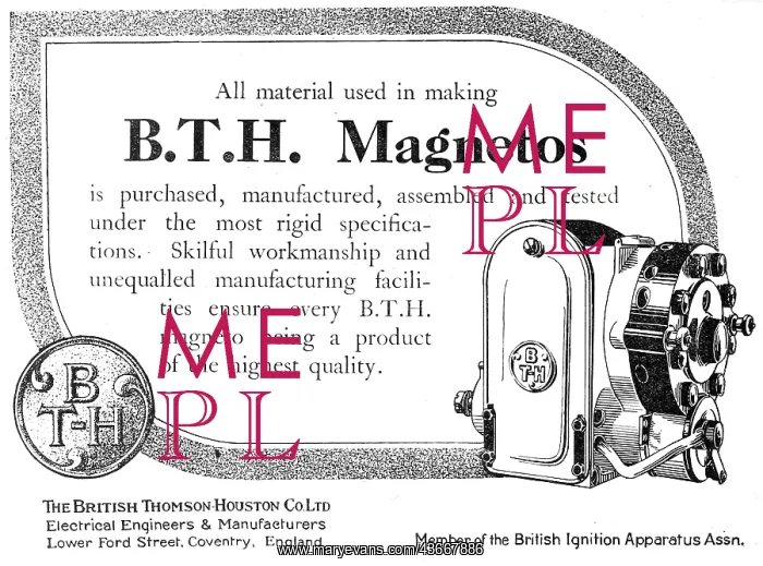  : BTH Magnetos