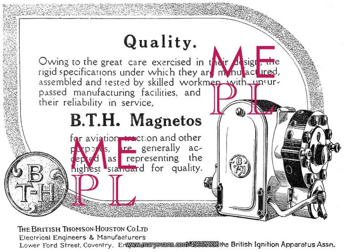  : BTH Magnetos