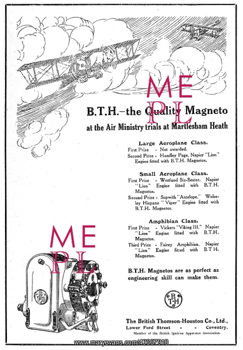 : BTH Magnetos