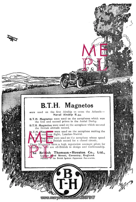 : B.T.H. Magnetos : B.T.H. Magnetos