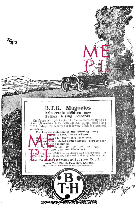 : B.T.H. Magnetos : B.T.H. Magnetos