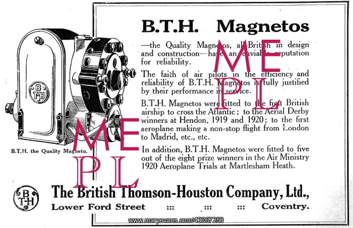: BTH Magnetos For Quality & Reliability : BTH Magnetos For Quality & Reliability