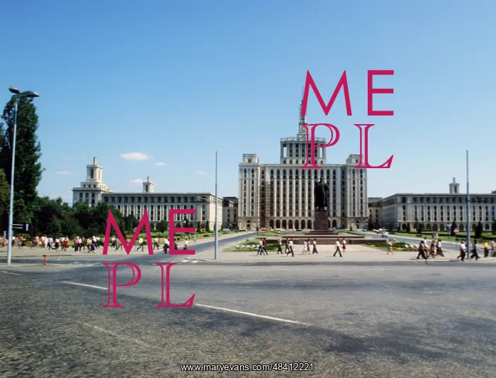 : Bucharest views, 1987 : Bucharest views, 1987