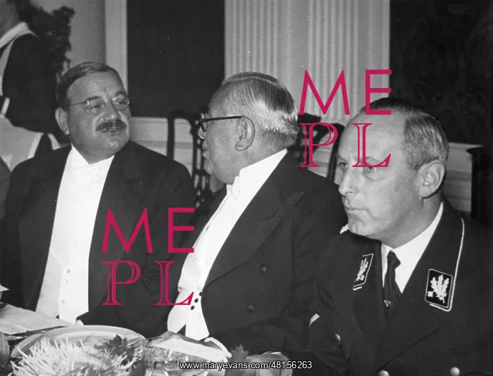 : Bucher, Aga Khan, Werner Lorenz, 1937 : Bucher, Aga Khan, Werner Lorenz, 1937