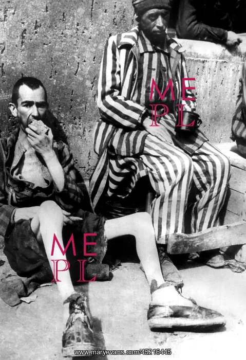 : Buchwald concentration camp - liberation : Buchwald concentration camp - liberation