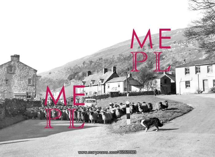  : Buckden, the Village c1955