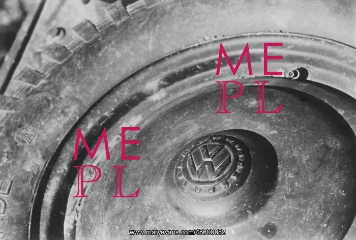 : Bucket car hubcap, 1941 : Bucket car hubcap, 1941