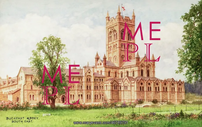 : Buckfast Abbey, Dartmoor, Devon : Buckfast Abbey, Dartmoor, Devon