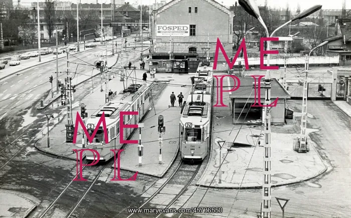  : Budapest, Hungary - terminus for Tram lines 2 and 24