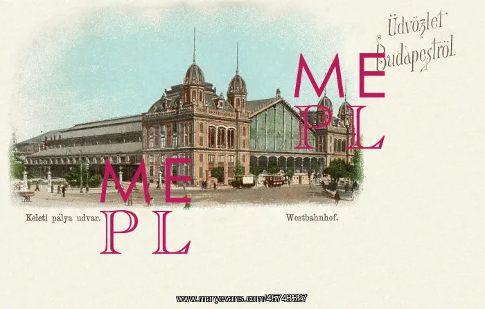  : Budapest, Hungary - West Railway Station